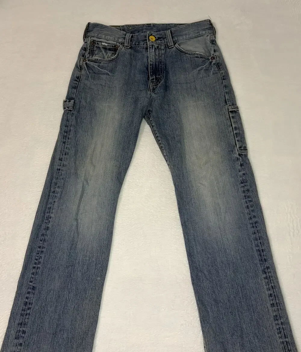 Vtg 2095 Levi’s 503 Carpenter Jeans Men’s 30x33 Y2K Japan Market Flannel Workwea